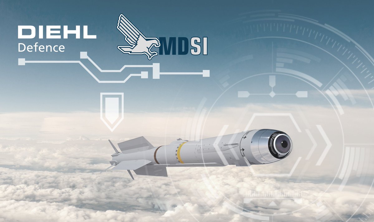 DiehlDefence's tweet image. #DiehlDefence enhances the integration capabilities of its IRIS-T short-range missile into fighter aircraft platforms by entering a partnership with MDSI, a leading innovator in payload integration.
Press release: diehl.com/defence/en/pre…