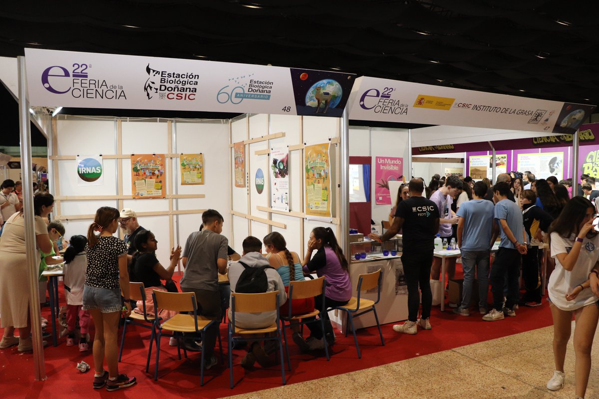 FeriaCiencia's tweet photo. 🌍 ¡Divulgación científica y #23FeriaCiencia! 🔬
📢 ¿Qué encontrarás?
✅ Avances científicos y tecnológicos
✅ Oportunidad para que todas las personas se acerquen al conocimiento
✅ Profesorado y empresas tecnológicas descubren herramientas innovadoras
🌐 https://t.co/6kcan5e3yr https://t.co/BFi9vawG51