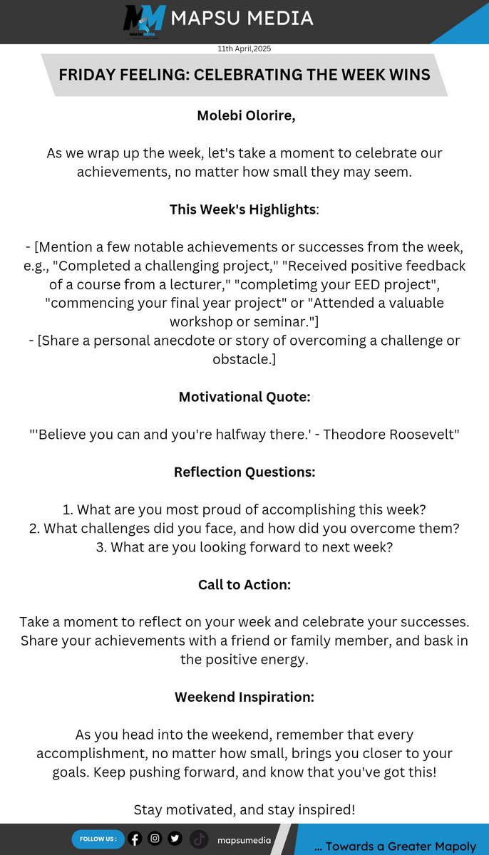 MapsuMedia's tweet image. #mapoly #mapsumedia #fridayfeelings