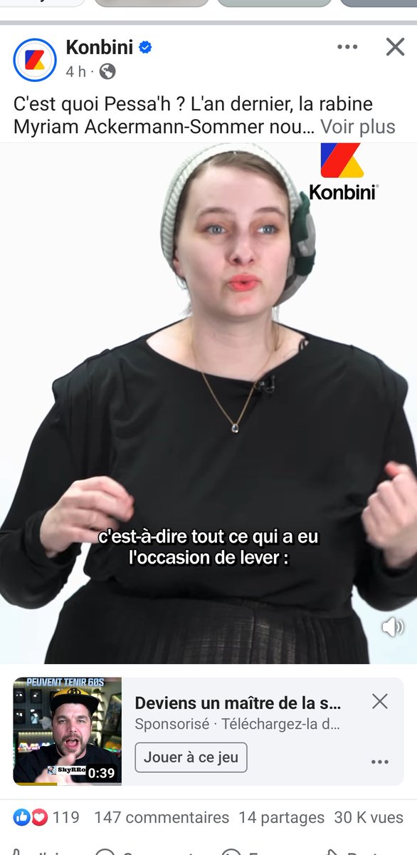 sachabenhamou_'s tweet image. Konbini : fait une vidéo sur Pessah

Les fameux antisionistes pas antisémites : « Mais vous n’avez pas honte de donner la parole à une juive avec ce qui se passe à Gaza ?! »