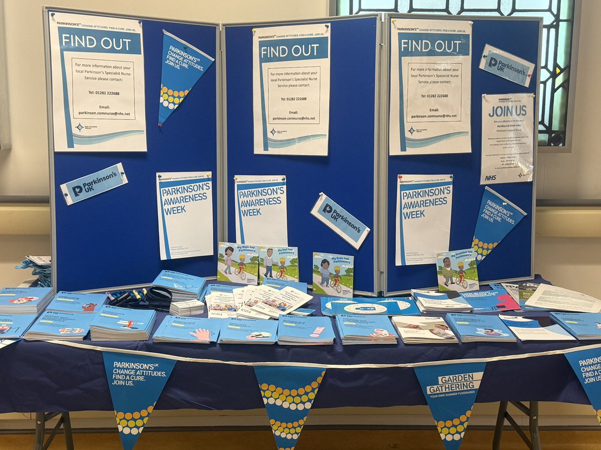 East Lancashire Parkinsons Team (@eastparkinsons) on Twitter photo 