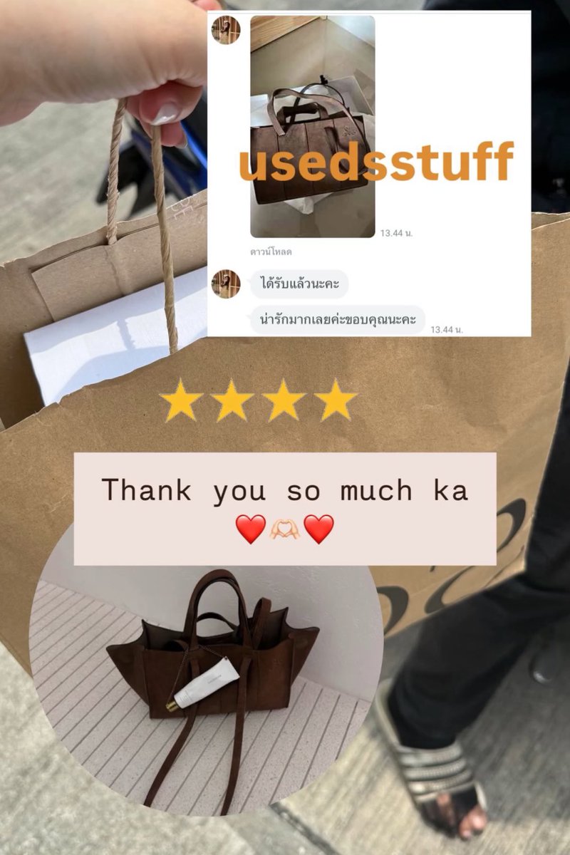 usedsstuff's tweet image. ❤️🙏🏻ขอบคุณลูกค้าค่า🙏🏻❤️

✨ส่งแมสก่อนหยุดยาวกันค้าบ✨

#usedsstuff_review
