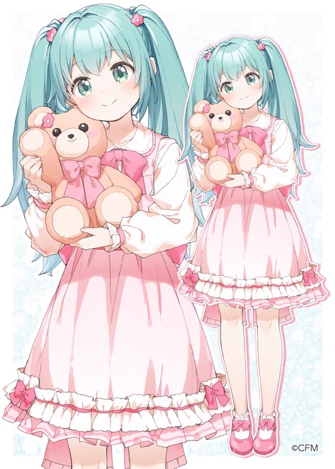ミクちゃんのデザイン&イラストを描かせていただいたプライズフィギュアが、セガプライズ様より今年の秋頃に登場予定です!よろしくお願いいたします! 