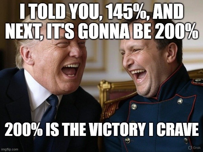 Napoleuro_Coin's tweet photo. I told you, 145%, and next, it's gonna be 200%
200% is the victory I crave.
#TrumpTariffs #Napoleuro #NPLE #memecoin #Memes https://t.co/hzsQfwzL3J