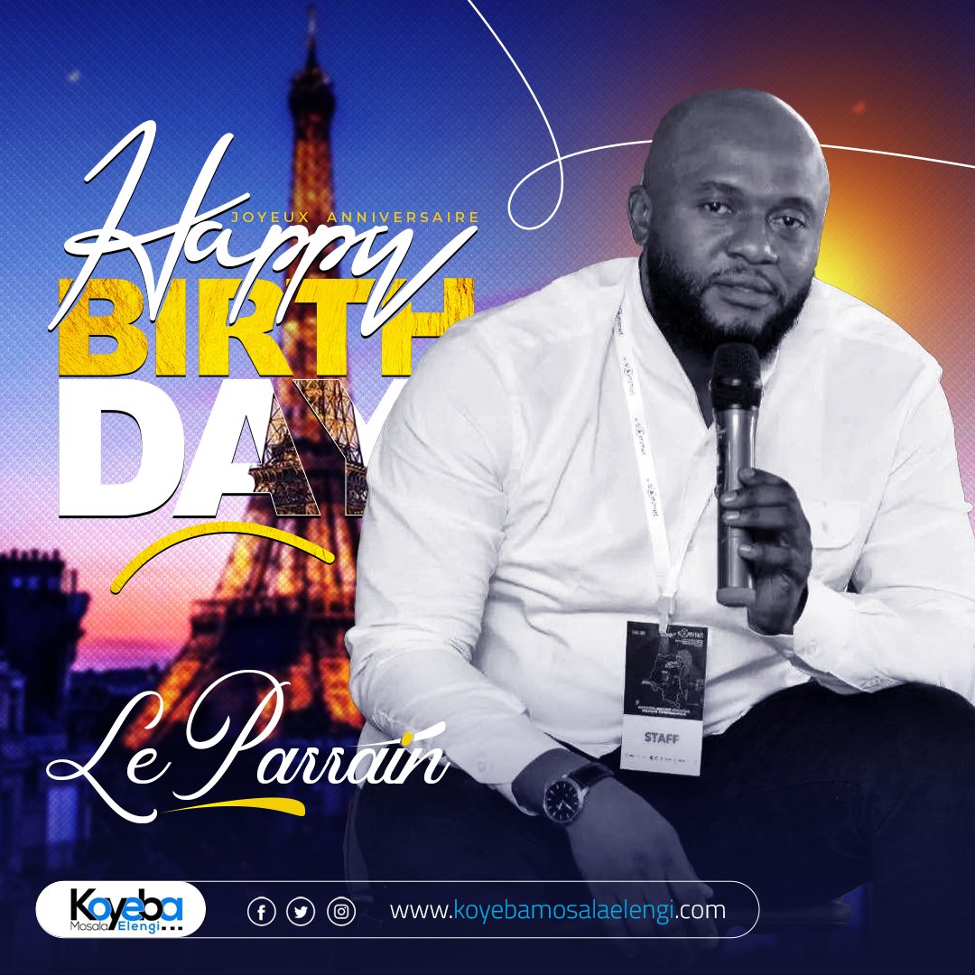 Amigo graphix (@amigographix) on Twitter photo Cher <a href="/leParrainRDC/">𝐥𝐞 𝐏𝐚𝐫𝐫𝐚𝐢𝐧</a> Koyeba Mosala Elengi Team vs souhaiteb Joyeux Anniversaire🎉🎉🎊 <a href="/KoyebamosalaE/">Koyeba Mosala Elengi</a> <a href="/AngelKazadi/">Kazadi Angel/ Fairy Godmother</a> <a href="/KatangaCynthia/">Cynthia Katanga,MBA</a> <a href="/Gastonramazani2/">G.RAMAZANI ⚫⚪</a> <a href="/mbuyi_don/">Don Israël H.M/ Le Coach</a> Cher <a href="/leParrainRDC/">𝐥𝐞 𝐏𝐚𝐫𝐫𝐚𝐢𝐧</a> Koyeba Mosala Elengi Team vs souhaiteb Joyeux Anniversaire🎉🎉🎊 <a href="/KoyebamosalaE/">Koyeba Mosala Elengi</a> <a href="/AngelKazadi/">Kazadi Angel/ Fairy Godmother</a> <a href="/KatangaCynthia/">Cynthia Katanga,MBA</a> <a href="/Gastonramazani2/">G.RAMAZANI ⚫⚪</a> <a href="/mbuyi_don/">Don Israël H.M/ Le Coach</a>