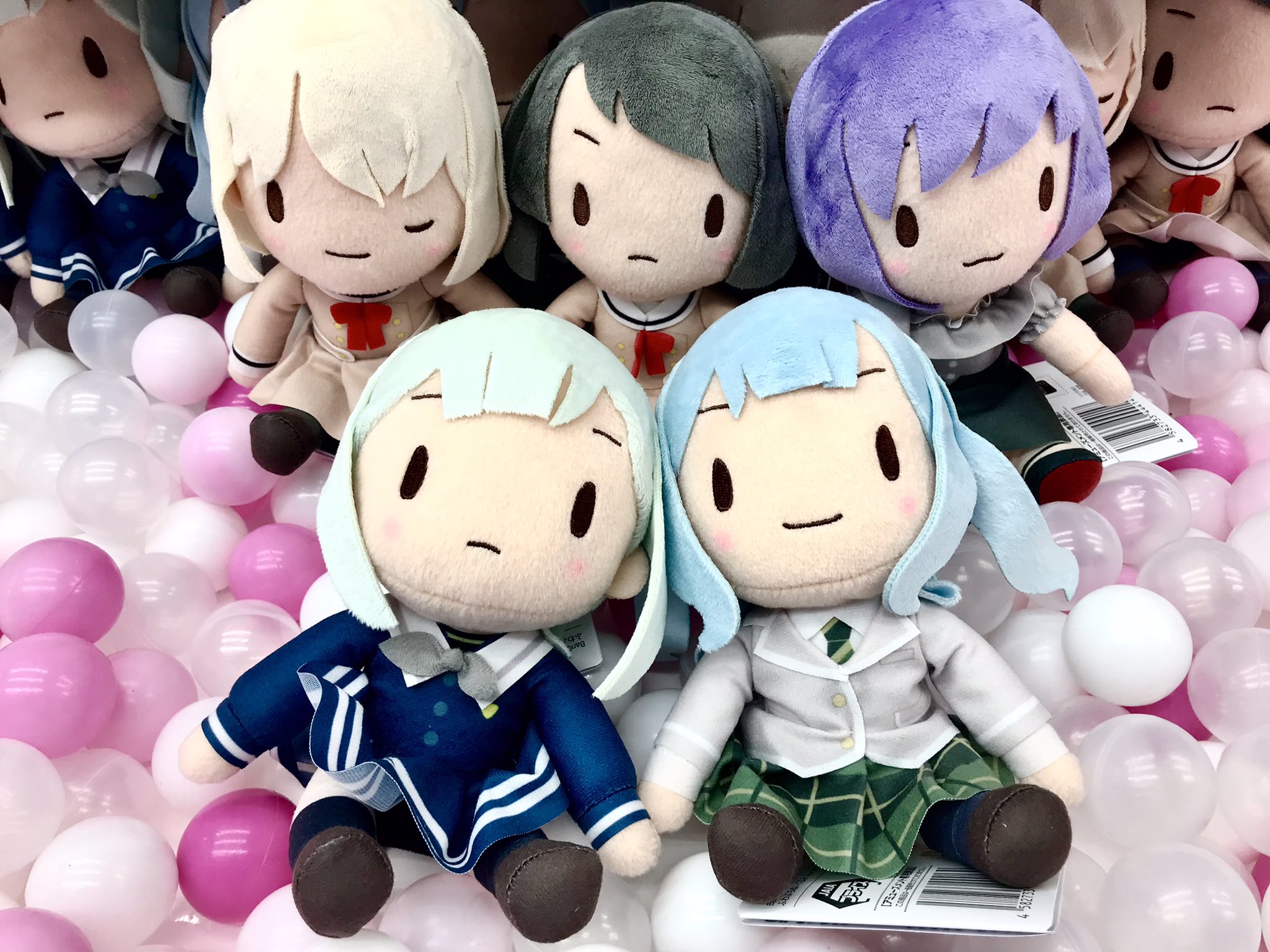 BanGDream ふわぷち Ave Mujica バンドリ ふわぷちぬいぐるみ