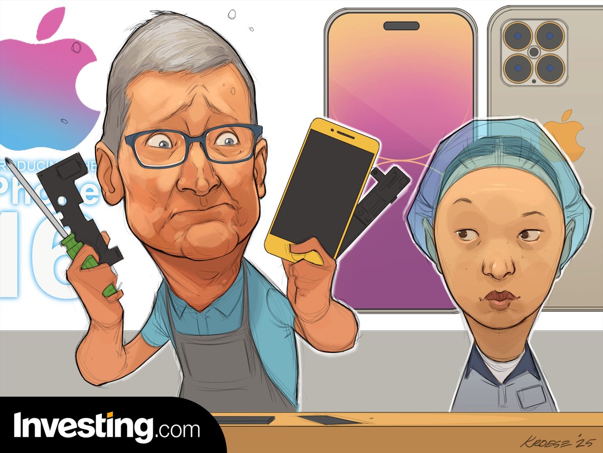 InvestingcomZA's tweet photo. What's next for Apple stock amid the tariff-fueled slump? https://t.co/tyP53LT6Mv