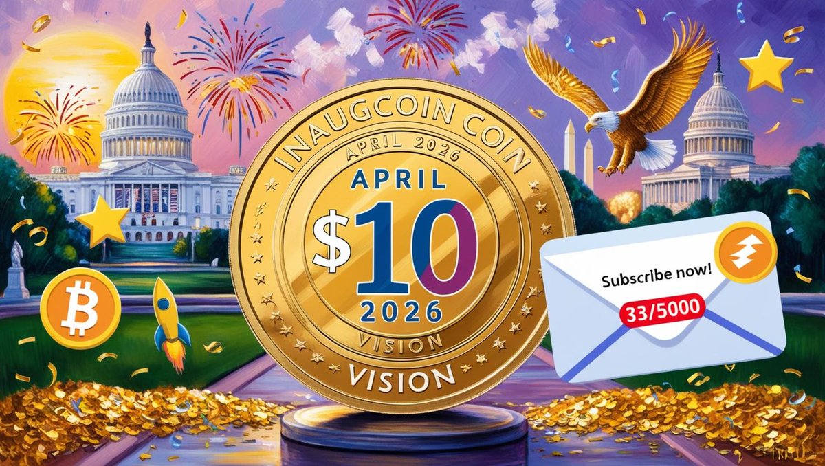 makecrypto4304's tweet photo. 🚨 Attention $Inaug Coin holders!
Only 33 out of 5,000 wallets have subscribed at https://t.co/TPGumLEUle!
Don’t miss out—submit your email now for exclusive updates on our April 21st presale, May 1st https://t.co/onf6sFOYn3 launch, and more.
Let’s build the #InaugMoon community together! 🚀 #InaugCoin