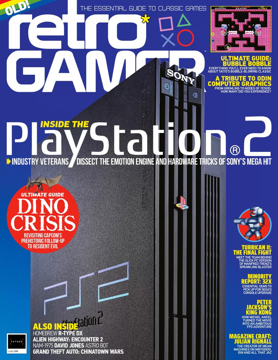 MSF was featured in the superb RetroGamer magazine from our English friends. 85% for all the effort and energy put into the game's completion. A big thank you for all your support 😍
amstrad-ggp.itch.io

#amstrad #amstradcpc #GGP #homebrew #MSF #z80 #itchio #retrogamer #8bit