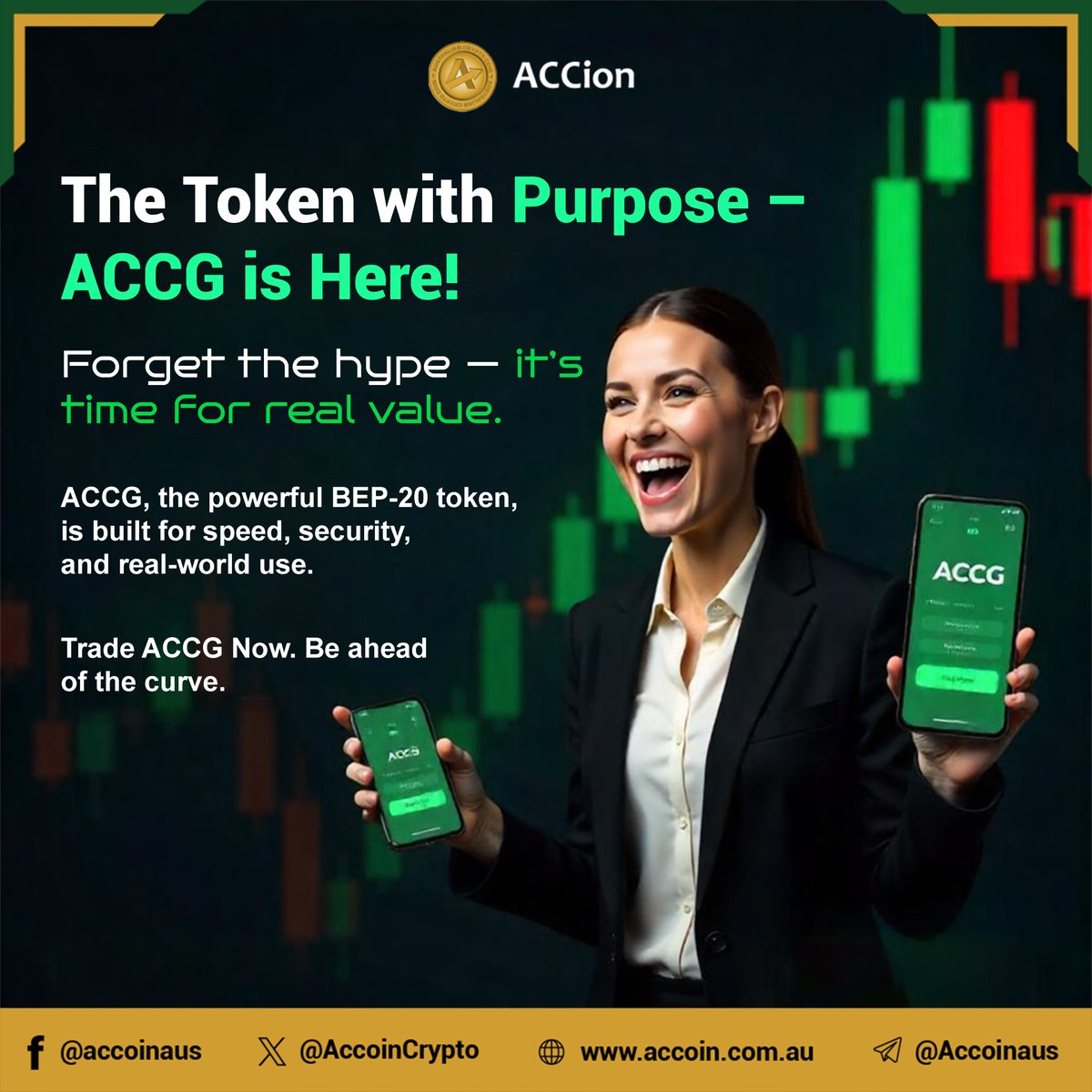 AccoinCrypto's tweet photo. ACCG is Here โ The Token Thatโs Changing the Game! ๐
๐ฅJoin the ACCG movement today and experience the next evolution of finance!
Trade Now๐
https://t.co/WIfCtDVSts
#ACCG #BEP20Token #CryptoRevolution #Krrish4 #HelicopterCrash #BTC #Accoin #ุงูุงุณุชุบูุงุฑ_ุฌูู_ุงูููุจ https://t.co/5KW62e7Hyg