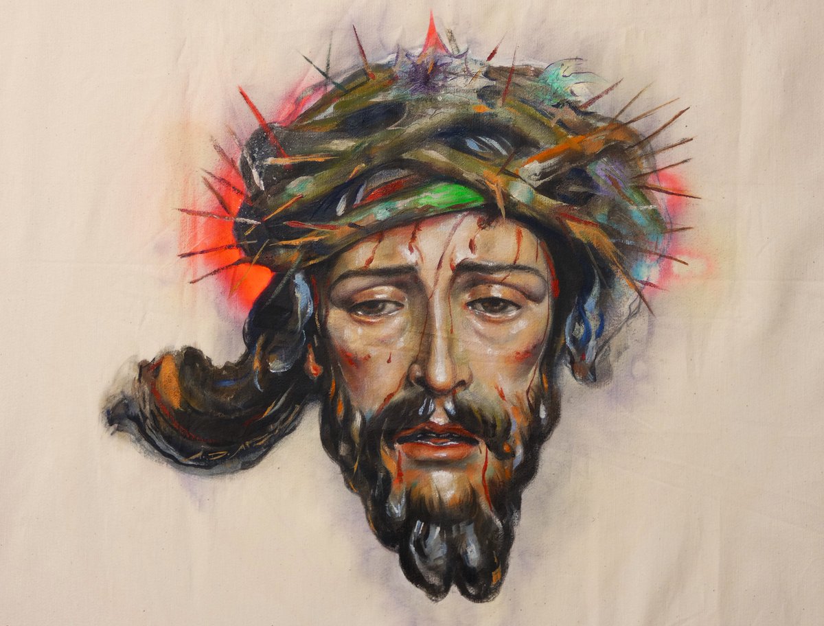 ADiazArnido's tweet image. ARTE SACRO:
"SANTA FAZ( VERA ICON)"
Mixta s/ l.
arnidoarteyrestauracion.blogspot.com/2025/04/arte-s…
Obra concebida como atributo de la nueva Imagen de la Santa Mujer Verónica( Darío Fernández Parra, 2025), para @terceracaidasan .