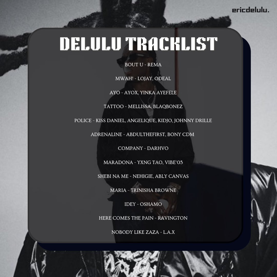 elifestyle_'s tweet photo. New Music Friday!🦇🥳
New releases from your favorite Nigerian artistes; @heisrema @Lojaymusic @AyoxLp @BlaqBonez and others

check them out on my new music friday playlist🙏🏾❤️

https://t.co/UmxHxfAfHY https://t.co/VbjKRBnLrn