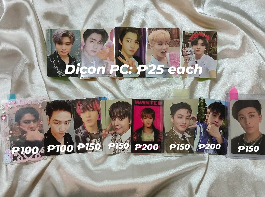 markyongjaehun's tweet photo. ❗HELP RT❗
WTS LFB ph
nct jaehyun mark taeyong chenle jungwoo enhypen sunghoon exo sehun got7 jb PC album

*⁠･↝decluttering sale
mop: gcash
mod: j&amp;t or lalamove

Dm me.

#kpopmerchph #kpopmerch #kpoppc https://t.co/UXT8RqrVEo
