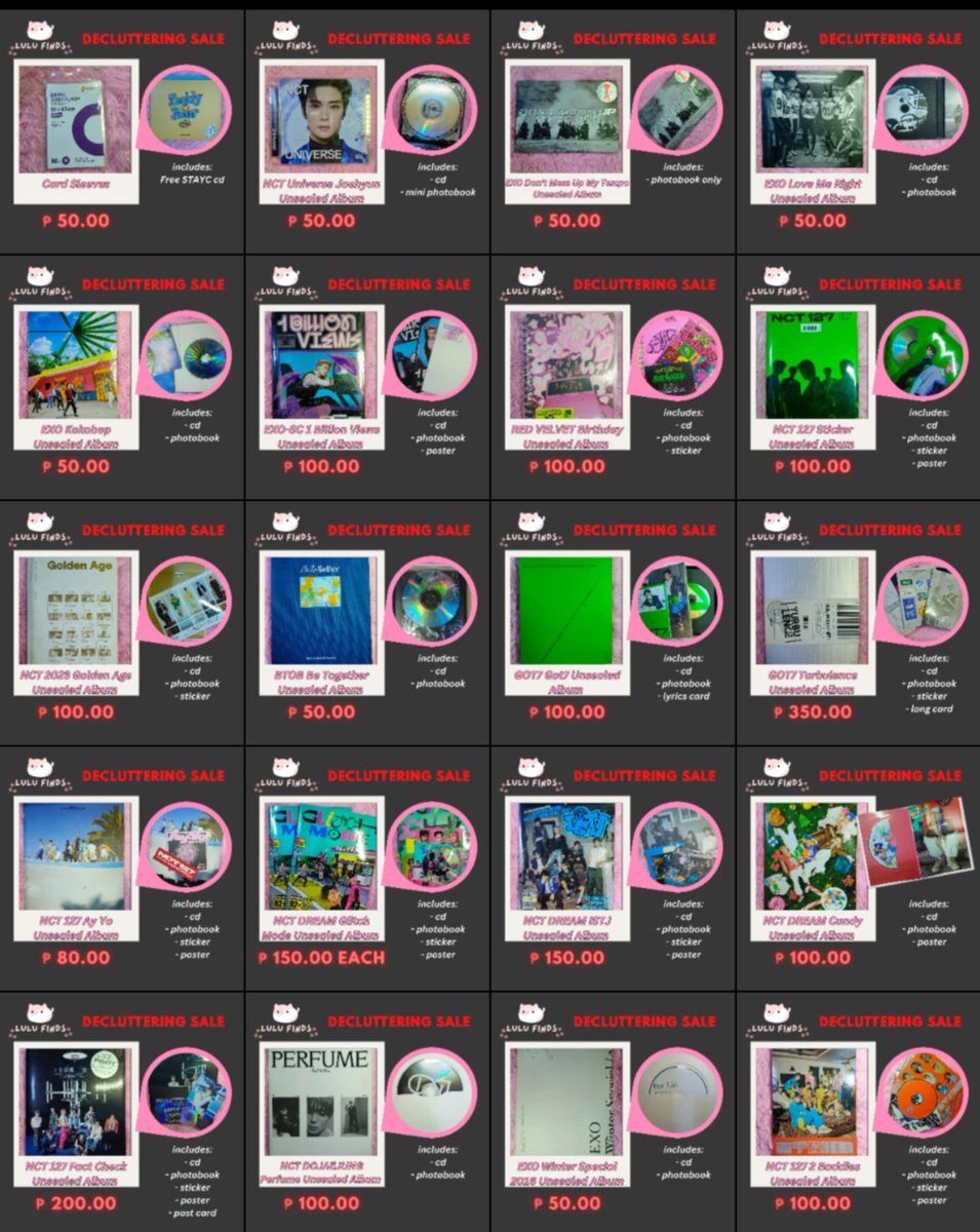 markyongjaehun's tweet photo. ❗HELP RT❗
WTS LFB ph
nct jaehyun mark taeyong chenle jungwoo enhypen sunghoon exo sehun got7 jb PC album

*⁠･↝decluttering sale
mop: gcash
mod: j&amp;t or lalamove

Dm me.

#kpopmerchph #kpopmerch #kpoppc https://t.co/UXT8RqrVEo