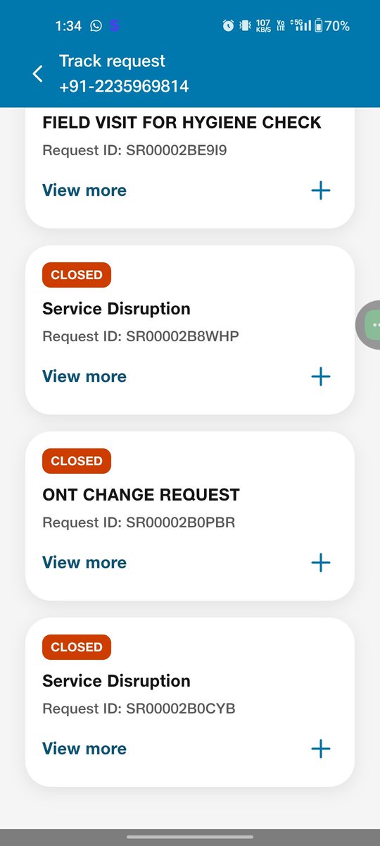 Abhishe24089772's tweet photo. @JioCare @reliancejio
I am writing this to formally lodge a complaint regarding the extremely poor service and irresponsible behaviour of your service engineers and area manager in my locality. 1. Manager Shailesh Yadav - 9326715769 2. Engineer Dayashankar Yadav-81694 72912 https://t.co/oHOLrIV9oF