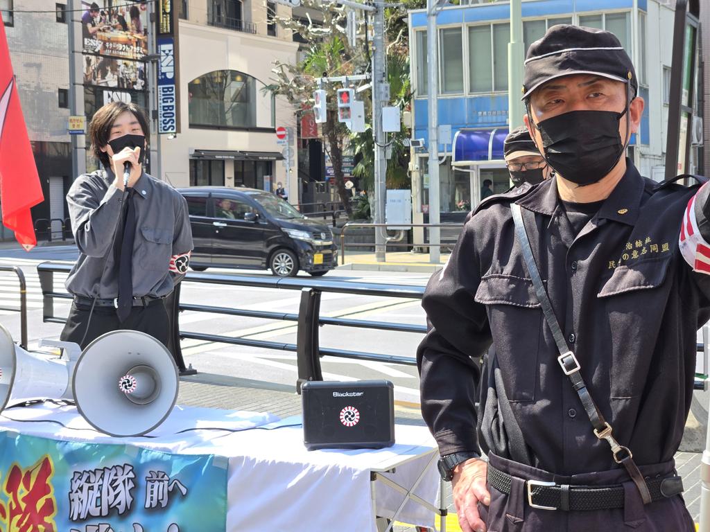 叛逆 突撃隊 青年大集会 特別編 超国家主義 民族の意志 同盟 平成9年 VHS 超国家主義『民族の意志』同盟 屋外政治集会 4月13日（日）13:10〜14