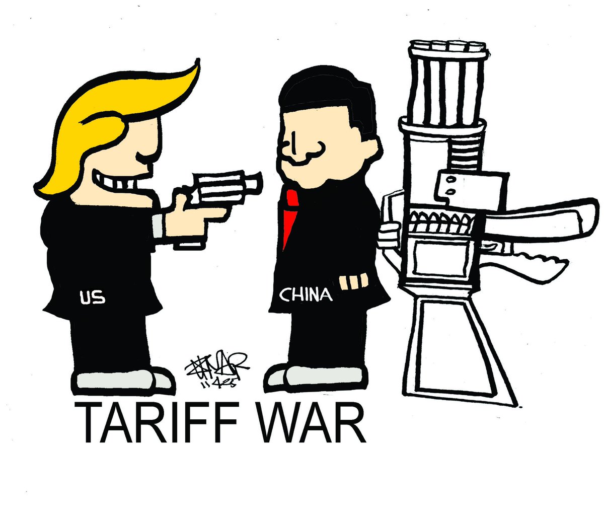 TARIFF WAR
#TariffWar
