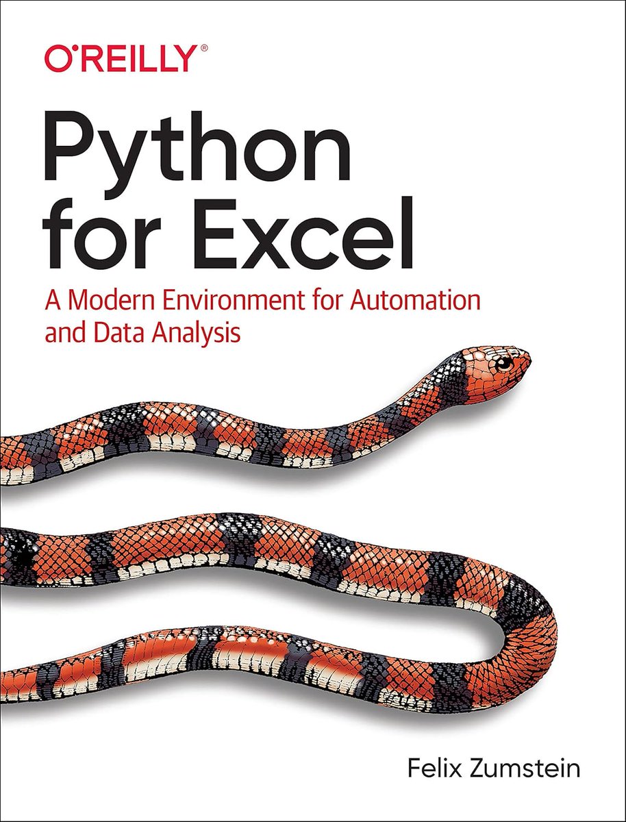 clcoding's tweet photo. Python for Excel: A Modern Environment for Automation and Data Analysis (Free PDF)
https://t.co/BFWwHuis7d https://t.co/QAXId9HDsC