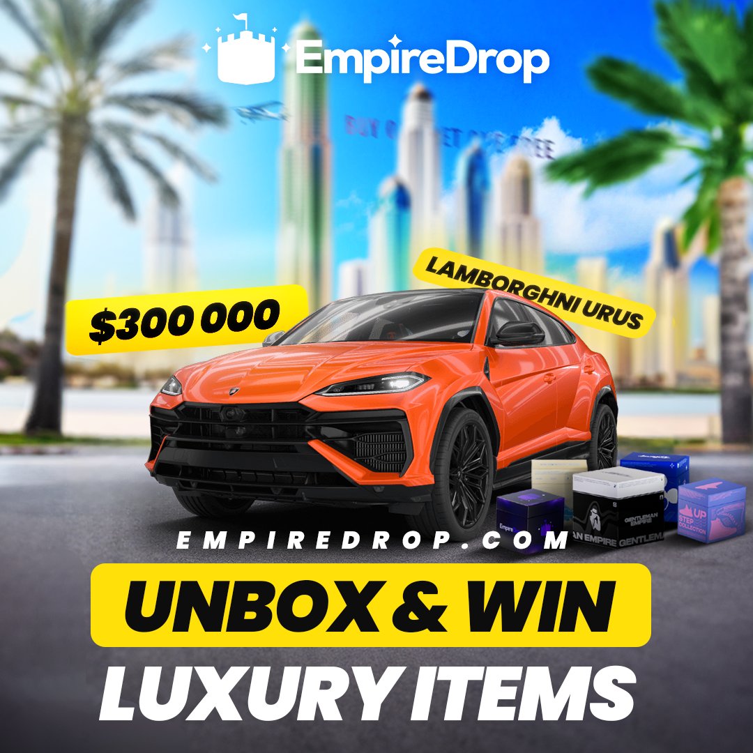 🎁 $100 FAST GIVEAWAY

✅ RT + Follow <a href="/empiredropcom/">EmpireDrop</a>
✅ Tag 2 Friends

⏳ Result in 24 hours