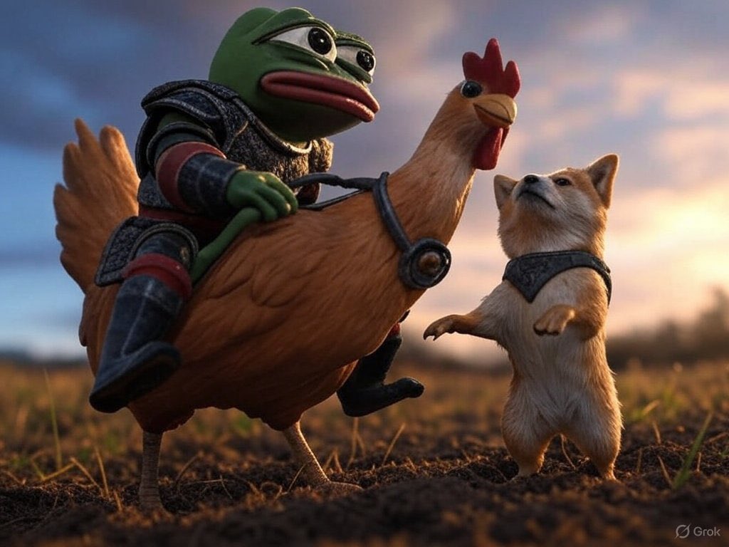 JetMatrixCrypto's tweet photo. @cryptojourneyrs Gm your a early chicken 😂🤣

#chickenus is the next $floki (elons new pet)

@ChickenusETH https://t.co/m10cS0OJjM