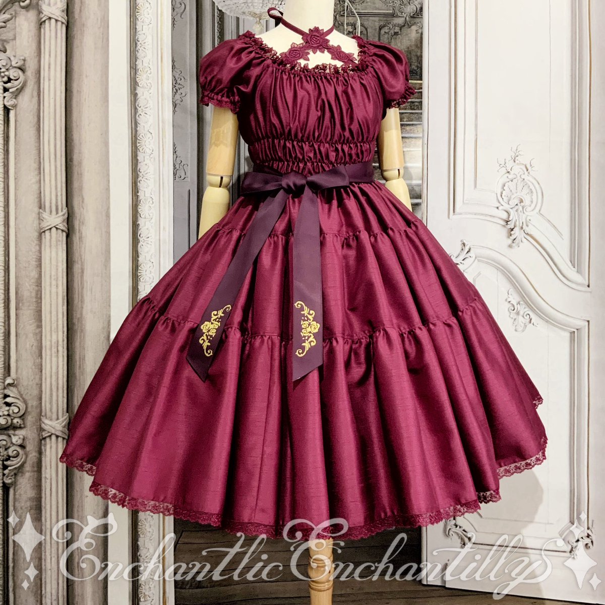 アンシャンテリックアンシャンテリー　スカート 　Queen bunnyロリィタ アンシャンテリックアンシャンテリー スカート Queen bunnyロリィタ