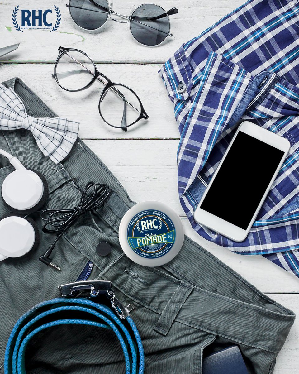 rhc_men's tweet photo. RHC Styling Pomade is become one of men’s essential yang bisa bikin penampilan lo.

 #GantengyaBeda
#RHC #pomade #RHCPomade #cowokganteng #ganteng #stayganteng #GantengnyaBeda https://t.co/X8RCoGS2U1