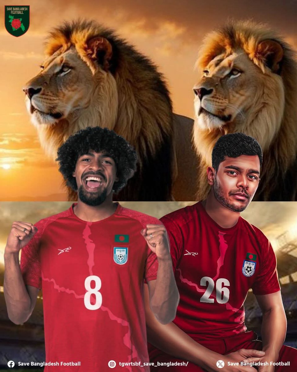 SaveBanFootball's tweet photo. 𝗕𝗶𝗴 𝗙𝗿𝗶𝗱𝗮𝘆 𝗳𝗼𝗿 𝗕𝗮𝗻𝗴𝗹𝗮𝗱𝗲𝘀𝗵 𝗙𝗼𝗼𝘁𝗯𝗮𝗹𝗹
And of Course Jummah Mubarak🤲🥰

Bangladesh football is almost saved, Just kick out the syndicate. 🤡

#OneNationOneDream 
#SaveBangladeshFootball https://t.co/whHqkPCO4H