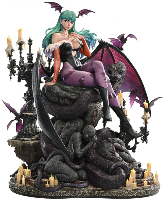 モリガンのフィギュアすげえなぁ…165,000円払えるかどうかは別にしてその価値は十二分にありそう… 