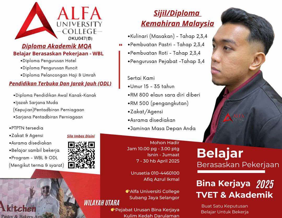 AndaBina's tweet photo. Buat Satu Keputusan
Belajar Untuk Bekerja https://t.co/sz9owFg6Wu