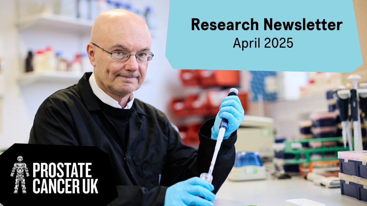 Read the April #ProstateCancer research news 👇
 
🧬Prof David Elliott investigates splicing.
🌟Join the STAR-TRAP radiotherapy trial.
🤗Register for our next mentoring cohort.
📈 Meet our new Career Acceleration Fellows.
💰 Funding opportunities &amp;👫PPI.

bit.ly/3XP2CVd