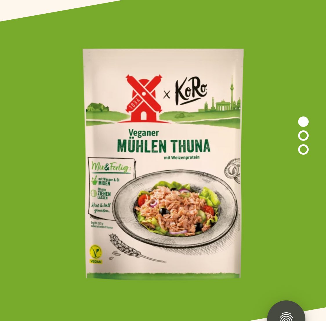 Ich brauche das Produkt im Dauersortiment😭🙏🏼 Hab noch nie so eine realistische Alternative gegessen. Jetzt ist sie ausverkauft und nicht mehr gelistet… #koro #rügenwalder @koro_shop <a href="/Ruegenwalder/">Rügenwalder Mühle</a> #vegan #food