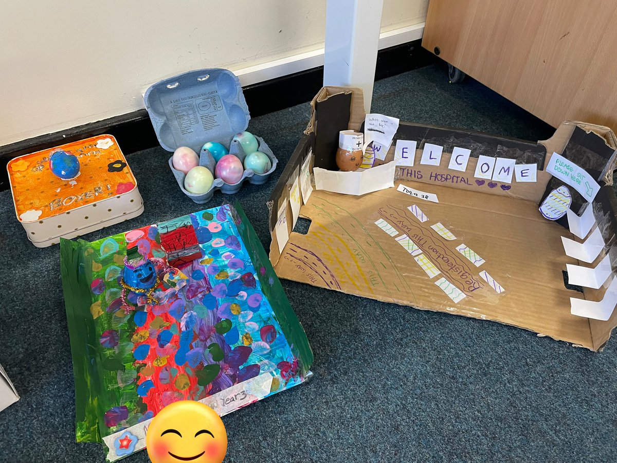 3 Responsibility have eggs-pressed their future ambition through designing an egg for our Easter competition! 🐣 They are truly egg-cellent 🥚. We have some future gardeners, art gallery owners and boxers in our class! ✨<a href="/arktindal/">Ark Tindal</a> <a href="/ark_tindal/">MissSinhaArkTindal</a> #TeamTindal