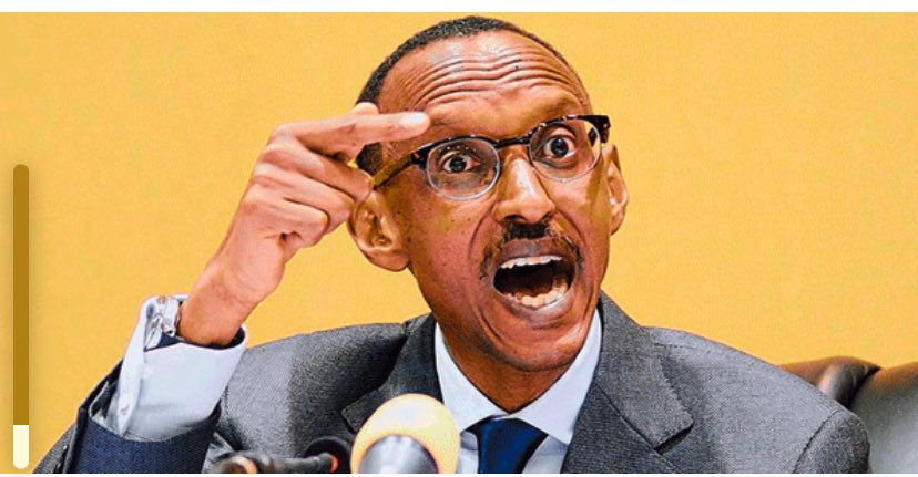 Mu nkoranyamagambo y’ibitutsi byinshi  bya Kagame, hiyongereyemo igitutsi gishya: “Go to hell.” 

Abidishyi be baharaye icyi gitutsi nk’umudeli ugezweho!