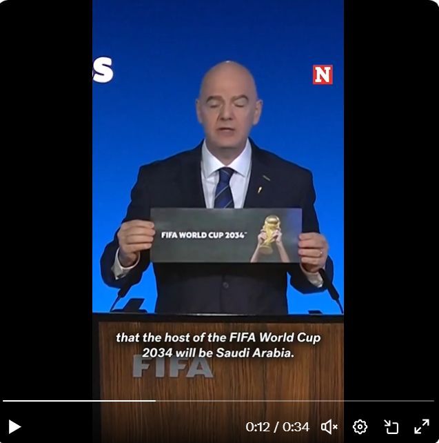 Executions in #SaudiArabia doubled in 2024... no problem for @FIFA though #deathpenalty   buff.ly/UnwBfDR