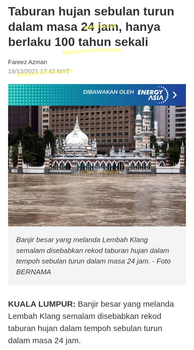 syawal's tweet image. Ini margin kini berdasarkan #banjir2021.

&amp;gt; 1.5°C lagi teruk; kesan polisi dt akan
 bawa &amp;gt; impak -ve (percepat).

infra air geo serantau spt lembah klang dan lain² sebaik bersedia &amp;amp; berupaya terima 3x supaya berdaya tahan.
GKL strategy - #spongecities antara perlu diutamakan.