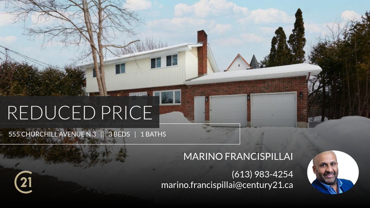 marinofr's tweet photo. 📍 Reduced Price 📍 This recently reduced home at 555 Churchill Avenue N 3 in Westboro - Hampton Park won't last long, so, don't wait to set up a showing! Reach out here or at (613) 983-4254 for more information!

Marino Franc... https://t.co/UlbfwhghYD https://t.co/CdbXdB99ll