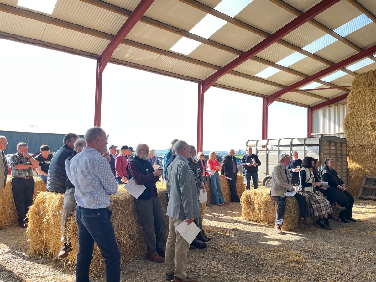 Yesterday 37 members of the NI Group visited the Clarke Family Farm in Augher where Philip Clarke ARAgS and his son David, displayed their impressive 140 acre all grass farm (1/3) 🌾
#CARASNI