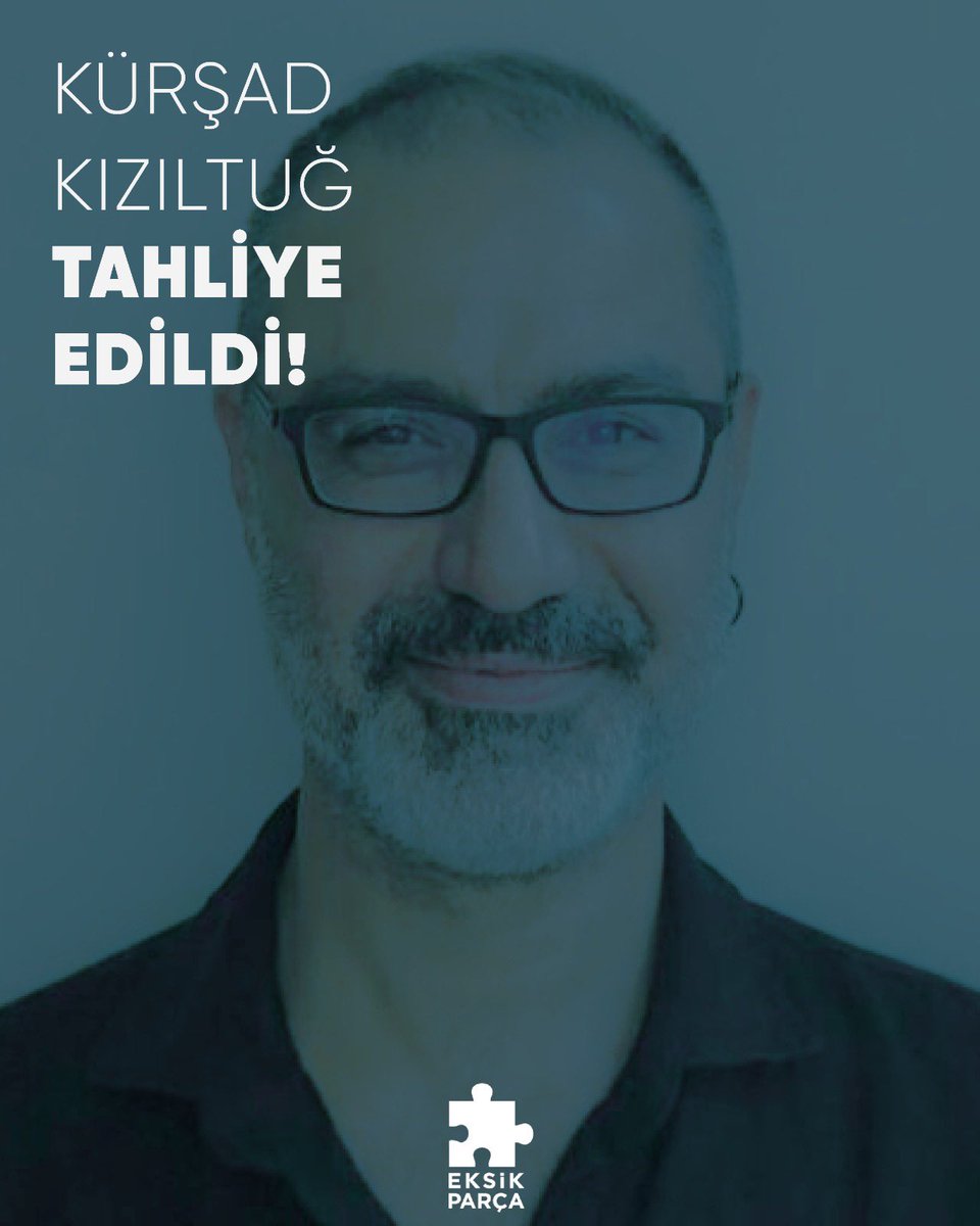 19 Mart sürecinde hukuksuzca tutuklanan editörümüz Kürşad Kızıltuğ, bugün tahliye edildi. Silivri’ye arkadaşımızı almaya gidiyoruz.

Gözaltına alınan, hukuksuzca tutuklanan herkes için adalet sağlanana dek dayanışmamız sürecek.