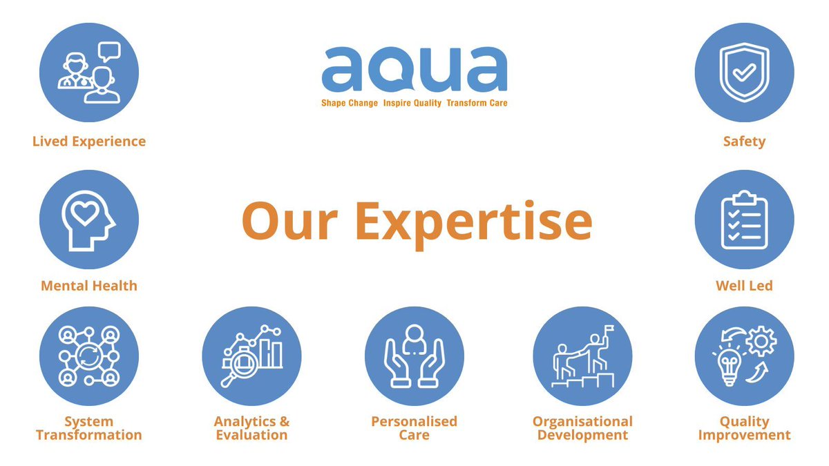 At the Advancing Quality Alliance, we support #NHS leaders and healthcare organisations to turn ambition into lasting improvement. 

From strategic consultancy to frontline coaching, we support you in measurable, sustainable change. 
Learn more aqua.nhs.uk/our-expertise/