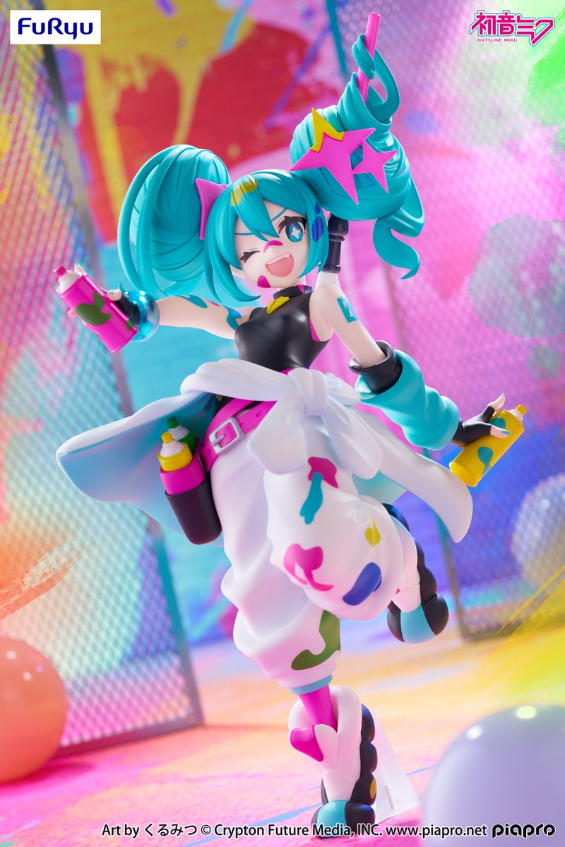 | Trio-Try-iT Figure FuRyu |

「Hatsune Miku designed by <a href="/krkrkr32/">くるみつ/ｺﾐﾃｨｱE_11ab</a>」

⊹ Scheduled for release in September 2025.

#FuRyu #初音ミク #HatsuneMiku