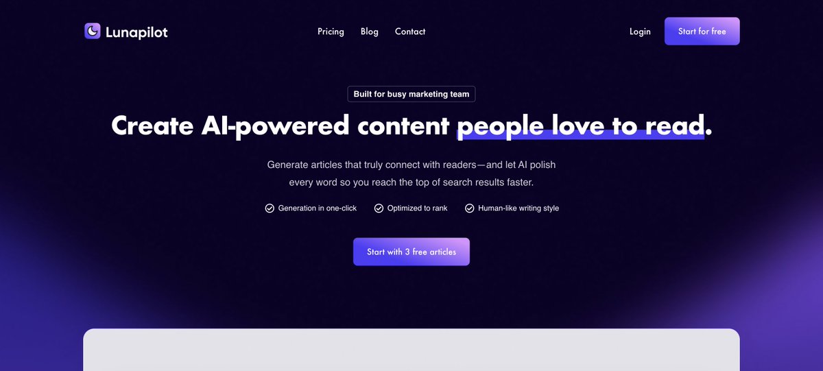 🥳 Exciting news: launching 2 new SaaS products!

Just set a personal challenge: building 2 new SaaS products alongside Localranker in the next 6 months!

My mission? Create software that solves my daily frustrations.

First one already in beta: 

👉 Lunapilot.com  -