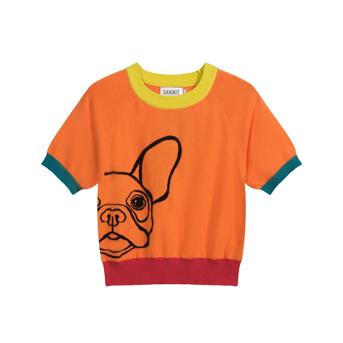 OXKnitstore's tweet image. Your dog is your entire personality 🧡 This bold knit is made to turn heads and spark smiles. Playful, retro, and ultra-comfy. 
Shop now → oxknit.com/products/women…

#KnitwearStyle #FrenchBulldogFashion #RetroVibes #ColorfulOutfit #OXKNIT