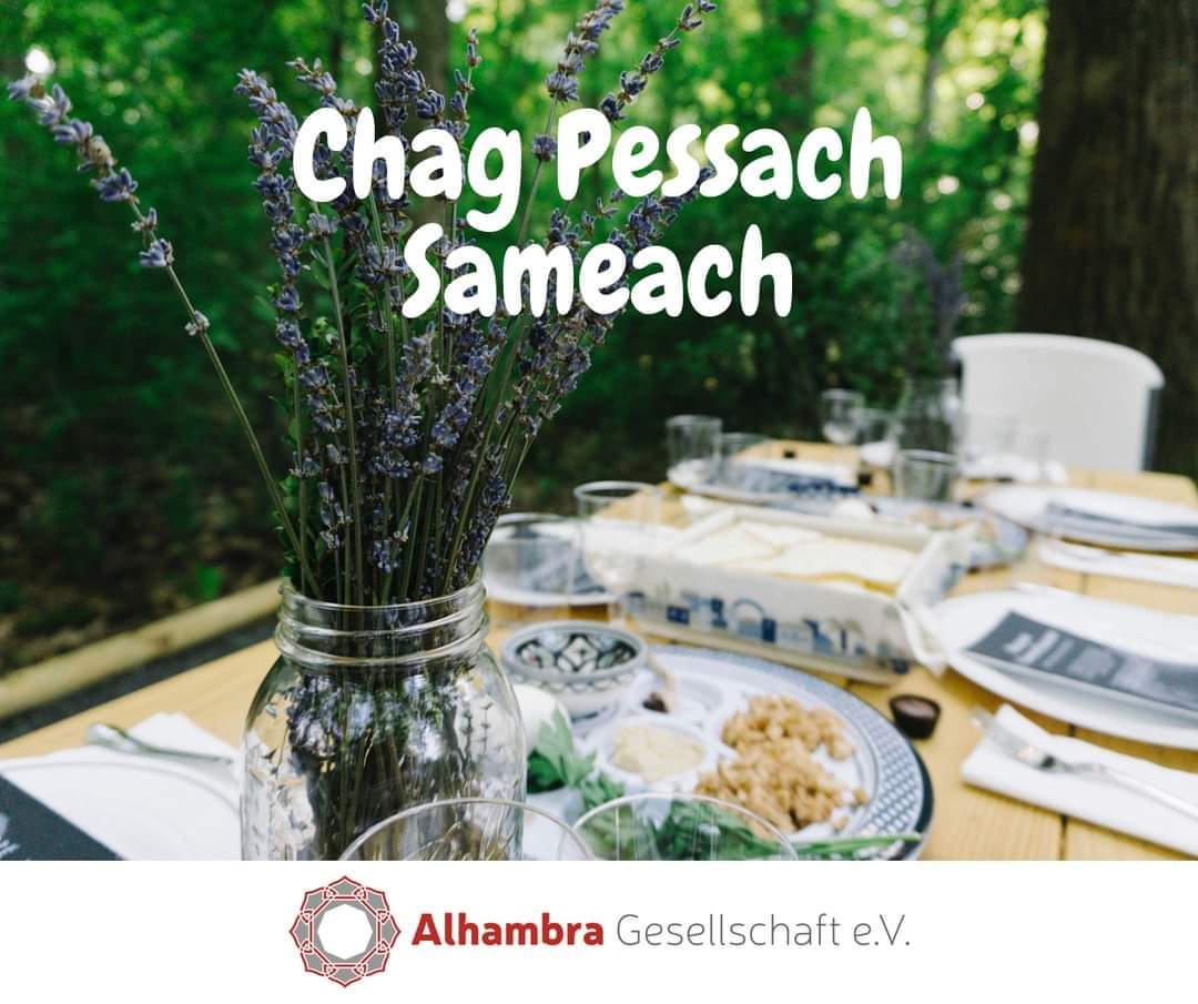 Mit dem Sonnenuntergang am Samstag  beginnt das achttägige #Pessachfest.

Wir wünschen unseren jüdischen Freunden ein fröhliches Pessachfest. Chag #Pessach Sameach!