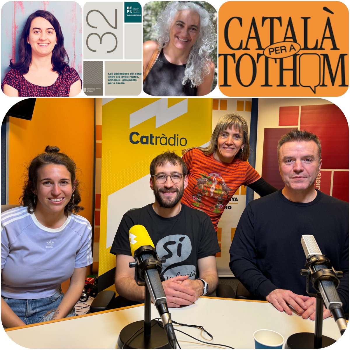 Elisabet Pedrosa (@elisabetpedrosa) on Twitter photo #loficideducar Demà Cau l'ús social del català entre infants i joves. Com revertir-ho? Amb els lingüistes Llorenç Comajoan-Colomé <a href="/grupGlossa/">Grup de recerca Glossa | UVic-UCC</a> i <a href="/aflorsmas/">Avel·lí Flors Mas</a>, <a href="/laura6rau/">Laura Grau</a> creadora de continguts en català; Mar Hurtado de <a href="/RosaSensat/">Rosa Sensat</a> i la filòloga Montserrat Sendra <a href="/CatalunyaRadio/">Catalunya Ràdio</a> #loficideducar Demà Cau l'ús social del català entre infants i joves. Com revertir-ho? Amb els lingüistes Llorenç Comajoan-Colomé <a href="/grupGlossa/">Grup de recerca Glossa | UVic-UCC</a> i <a href="/aflorsmas/">Avel·lí Flors Mas</a>, <a href="/laura6rau/">Laura Grau</a> creadora de continguts en català; Mar Hurtado de <a href="/RosaSensat/">Rosa Sensat</a> i la filòloga Montserrat Sendra <a href="/CatalunyaRadio/">Catalunya Ràdio</a>