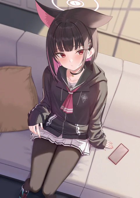 「…ここで横になってもいいよ?」 