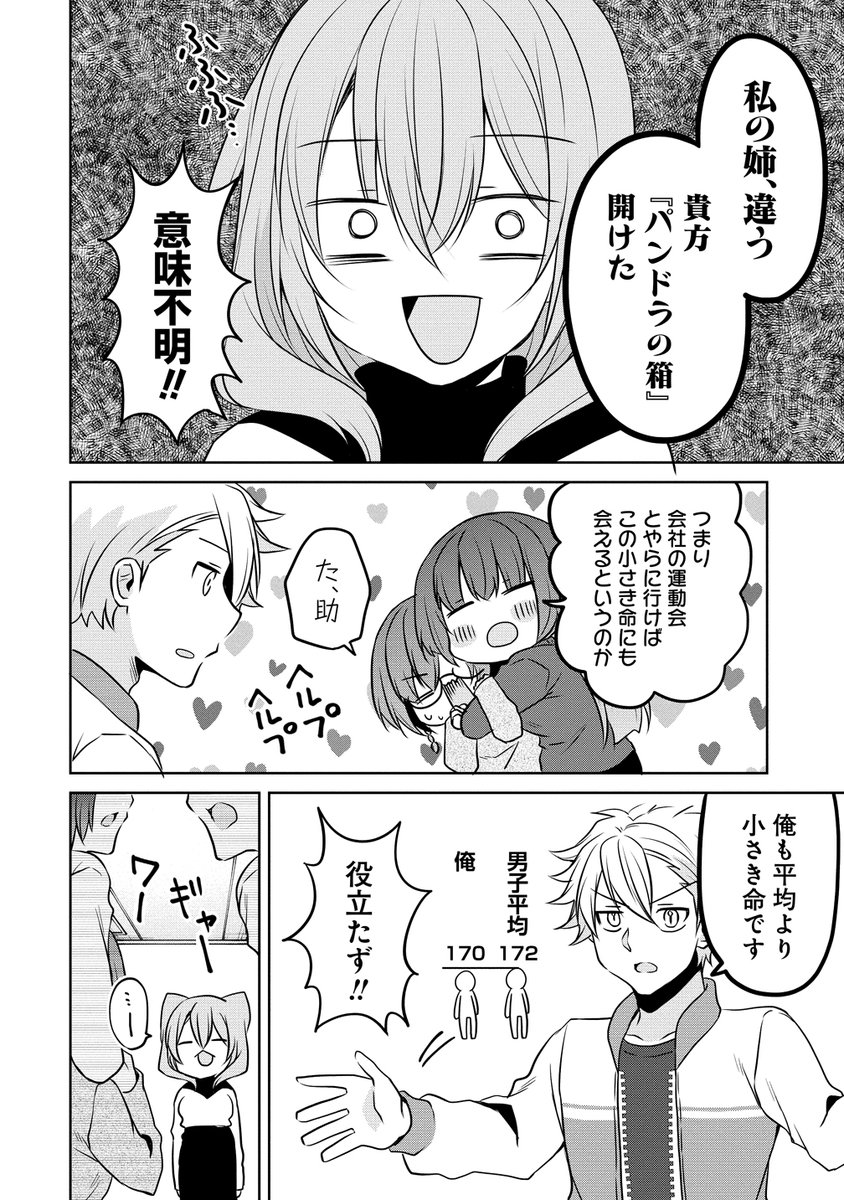 知られたくない二人の話。(3)
#うちの会社の小さい先輩の話 