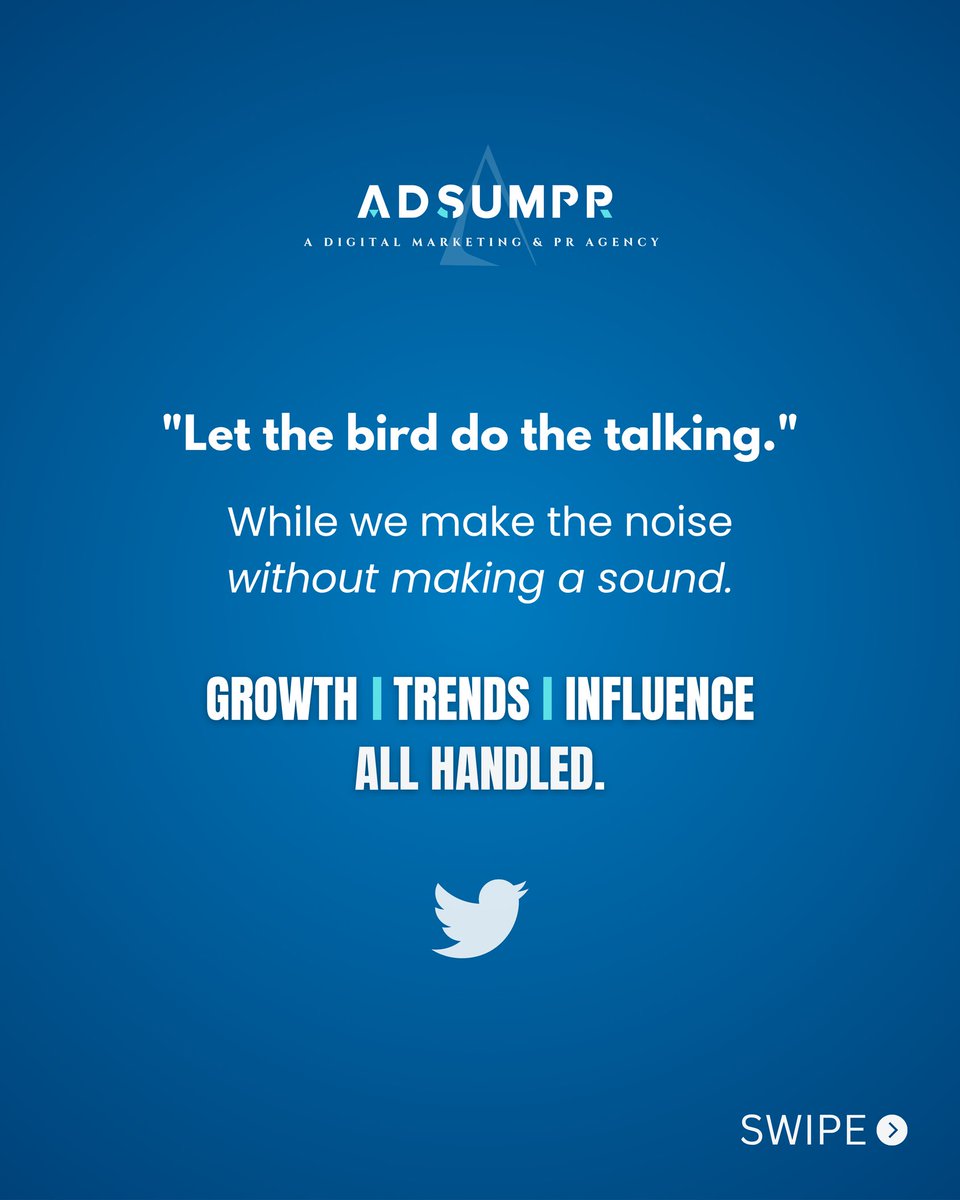 adsumpr's tweet photo. If Twitter is your game, we’re the cheat code. Fast Growth. Serious visibility. Followers with 1-year refill.  
No noise, just results.  
Slide in—before your competitor does.

#TwitterGrowth #TwitterFollowers #XMarketing #AdsumPR
#AdsumPR #XGrowth #TwitterMarketing https://t.co/TWP3xLp9ym