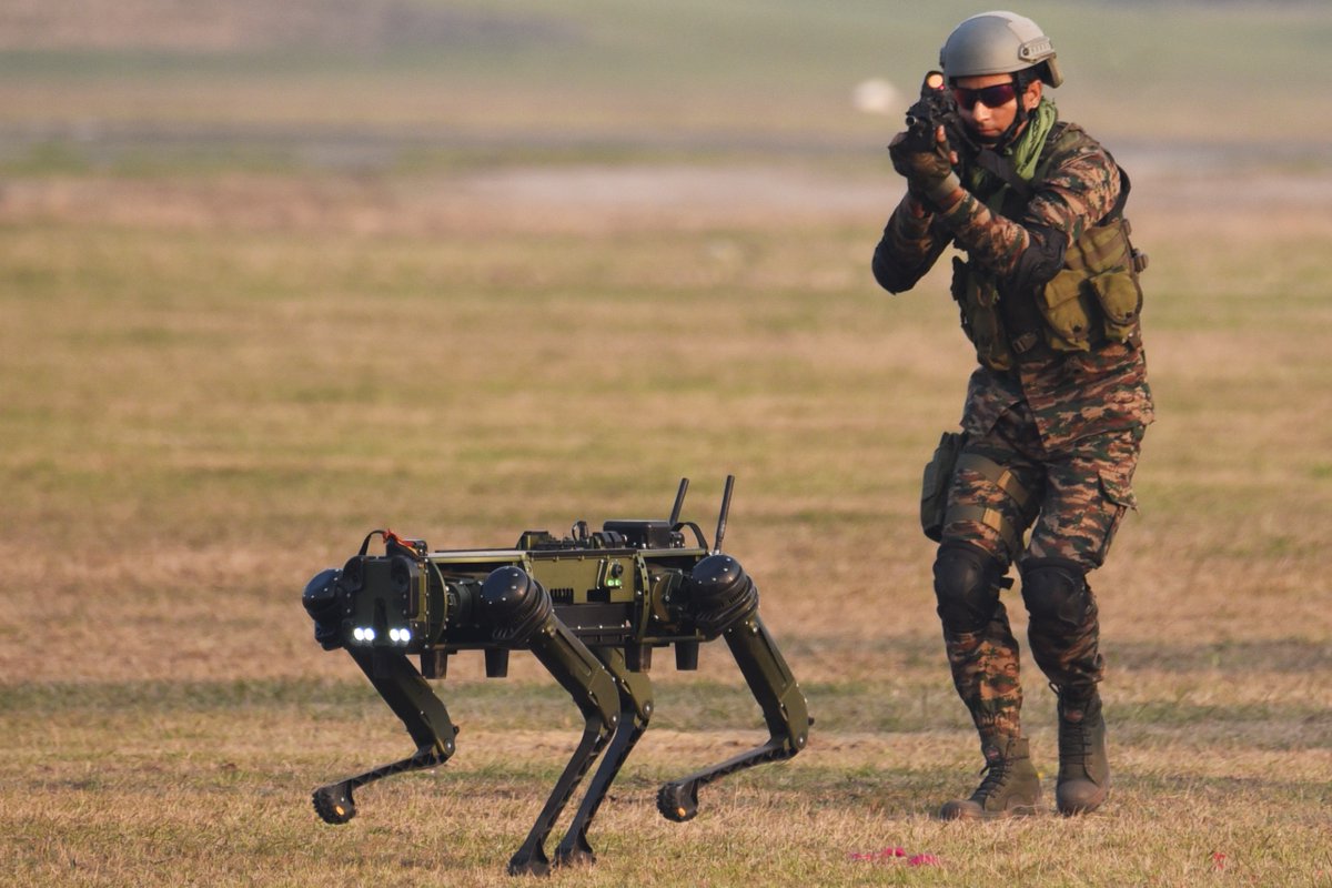 BaigMadhunisha's tweet photo. The future of rescue operations is here! The Indian Army has deployed SAR Robo Mules &amp; nano drones to navigate rubble and save lives. A new era of disaster response begins. #SARTech #RescueMission #IndianArmy https://t.co/myOGKBCPal