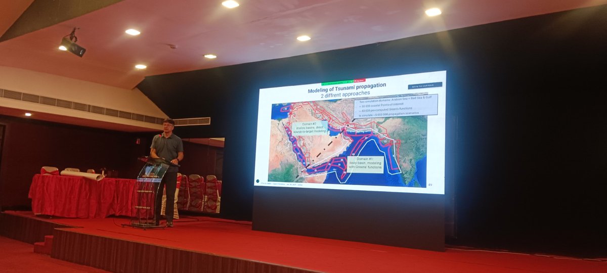 incoismoes's tweet photo. At the 1st annual #PCTWIN meeting, global experts came together to discuss enhancing tsunami early warning systems through community-based strategies—boosting disaster preparedness & resilience across India’s coastlines. Synergies with UN bodies were also explored. 🌊🤝🌍 https://t.co/1ohWNQ0Mvm