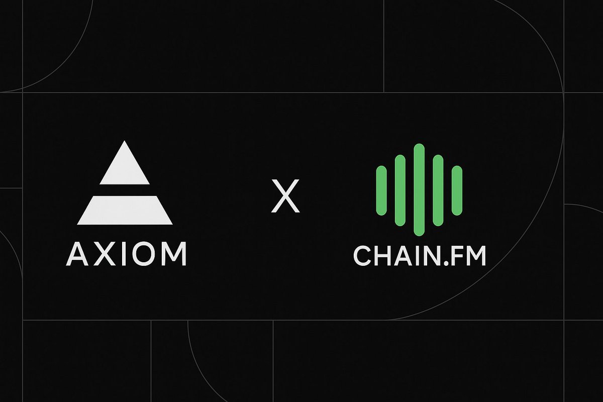 📢 Chain.fm Now Supports Axiom

You can now quickly jump from Chain.fm to trade tokens on Axiom.

现在您可以从 Chain.fm 快速跳转到 Axiom 交易代币。